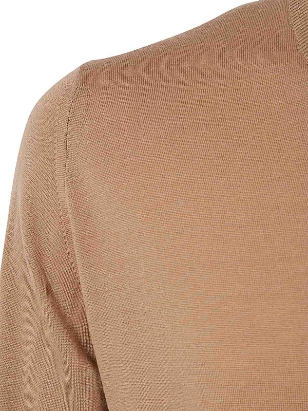 The Best Shops JOHN SMEDLEY: クルーネック - クルーネック - ブラウン