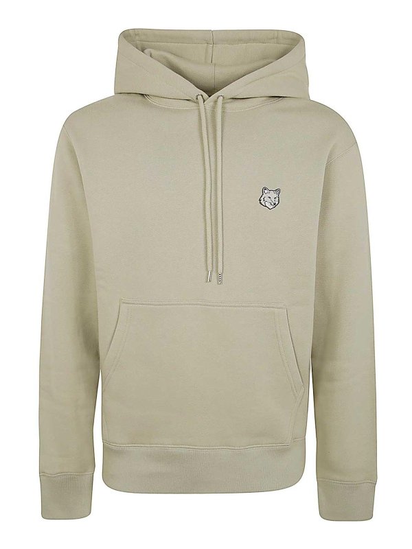 MAISON KITSUNÉ: Sudaderas y suéteres - Sudadera - Gris