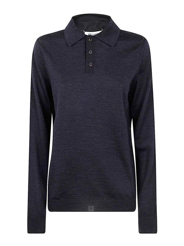 Maison Margiela: polo shirts - Polo Shirt