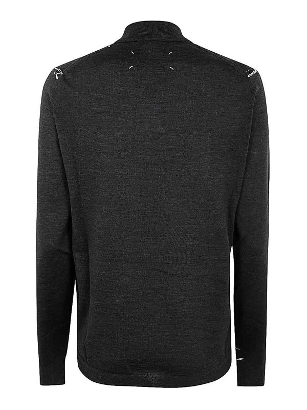 Maison Margiela: maglia collo rotondo online - Maglione girocollo