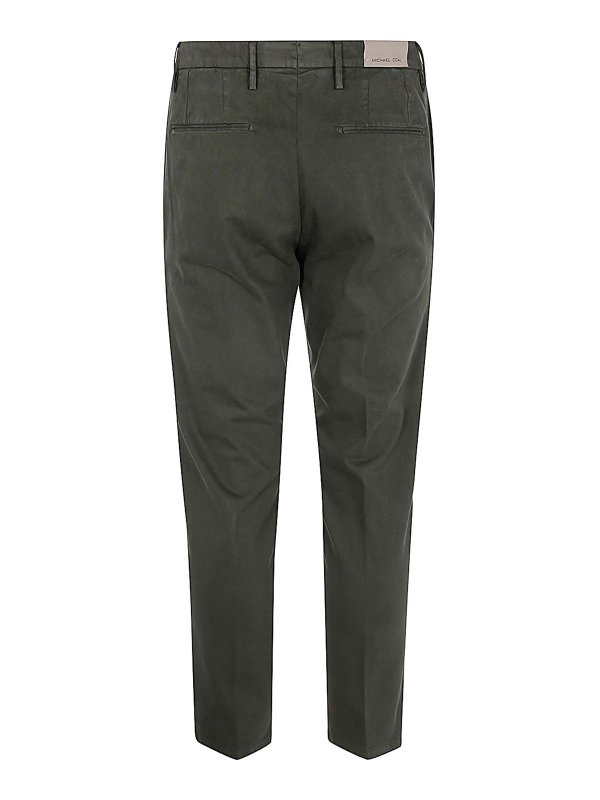 MICHAEL COAL: Pantalons casual online - Pantalons Décontractés - Vert