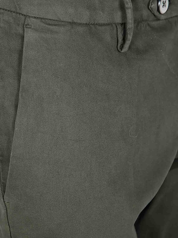 The Best Shops MICHAEL COAL: Pantalons casual - Pantalons Décontractés - Vert