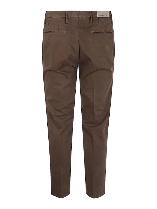 MICHAEL COAL: Pantalons casual online - Pantalons Décontractés - Marron