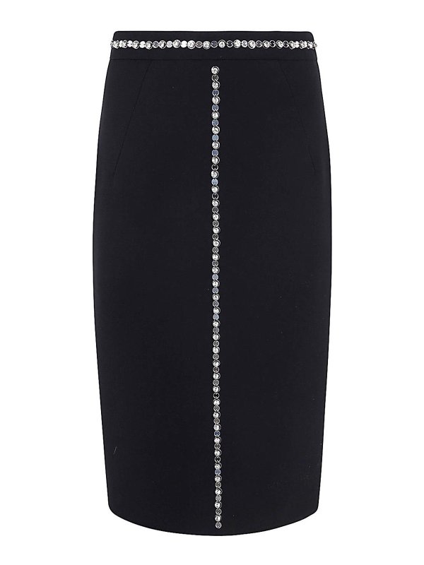 N°21: Knielange und Midi Röcke - Midirock - Schwarz