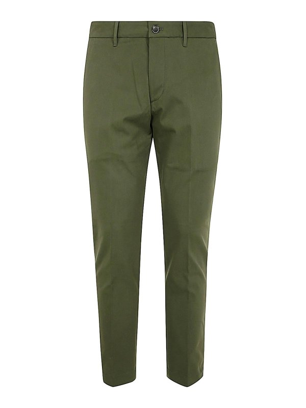 NINE IN THE MORNING: casual trousers - Easy Chino Slim Man Trousers