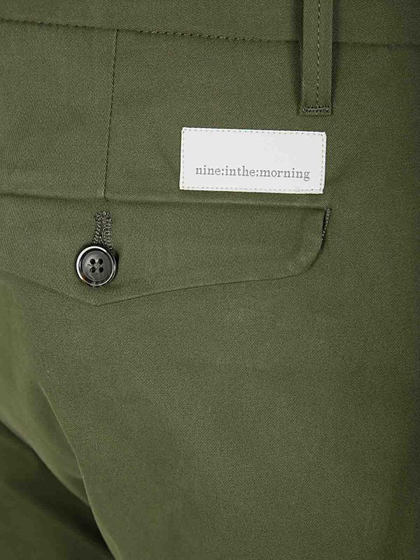 The Best Shops NINE IN THE MORNING: casual trousers - Easy Chino Slim Man Trousers