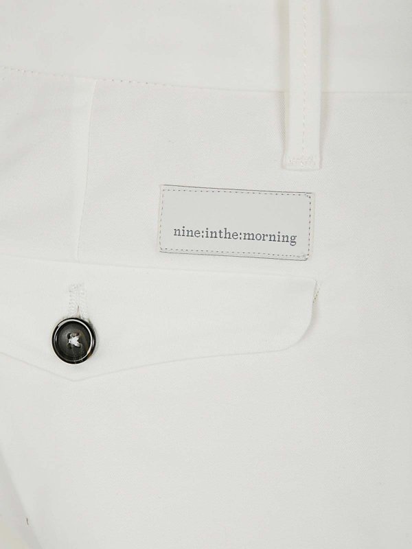 The Best Shops NINE IN THE MORNING: Casual Hosen - Casual Hose - Weiß