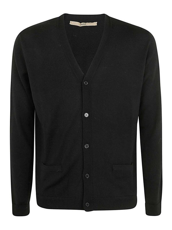 NUUR: カーディガン - カーディガン - 黒