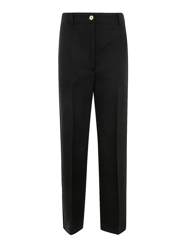 PATOU: Pantalones casual - Pantalón Casual - Negro