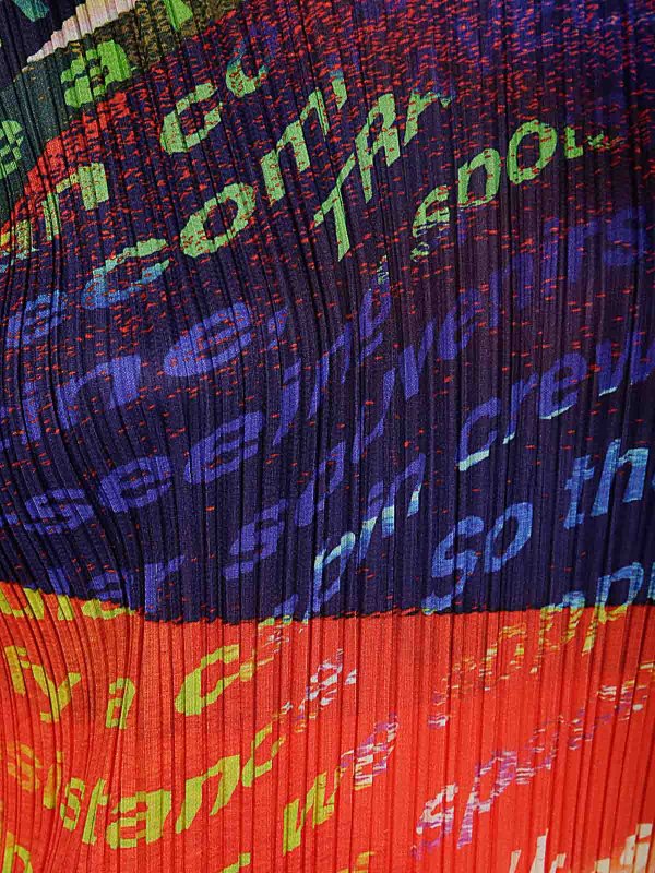 The Best Shops PLEATS PLEASE ISSEY MIYAKE: Robe longueur genou - Robe Au Genou - Orange