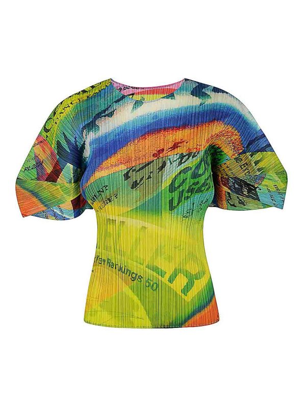 PLEATS PLEASE ISSEY MIYAKE: Hemden - Hemd - Blau