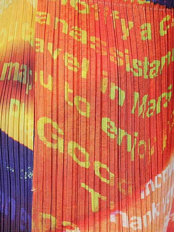 The Best Shops PLEATS PLEASE ISSEY MIYAKE: Pantalons casual - Pantalons Décontractés - Orange