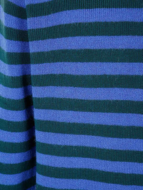 The Best Shops PS BY PAUL SMITH: Strickpullover mit Rundhalsausschnitt - Rundhalspullover - Blau