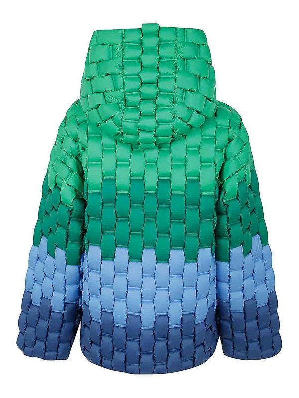 RAXXY: casual jackets online - Gradient Bamboo Texture Jacket