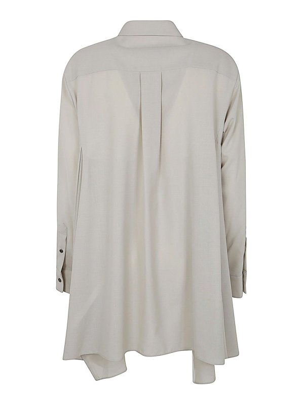 Sacai: ショートドレス online - ショートドレス - ヌードカラー