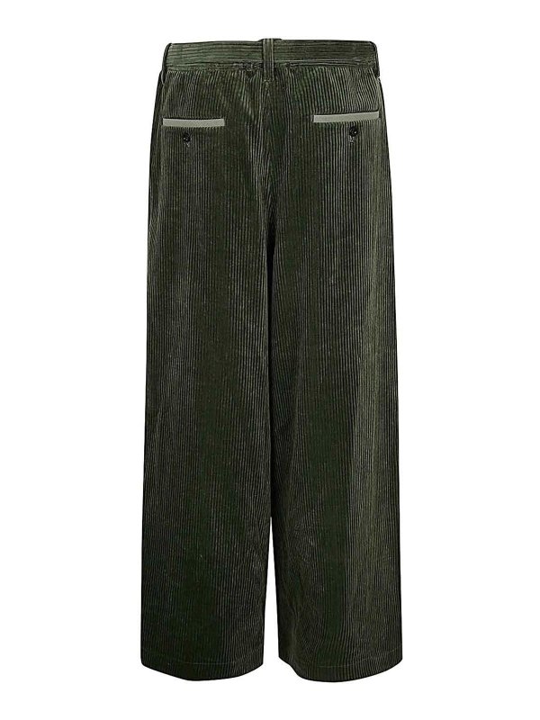 Sacai: カジュアルトラウザー online - カジュアルパンツ - 緑