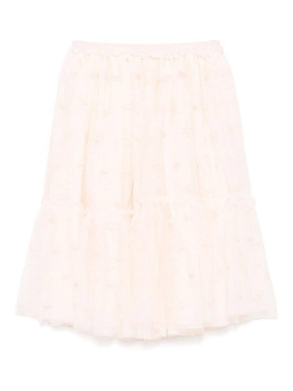 Stella McCartney Kids: Jupes midi et au genou online - Jupe Midi - Rose