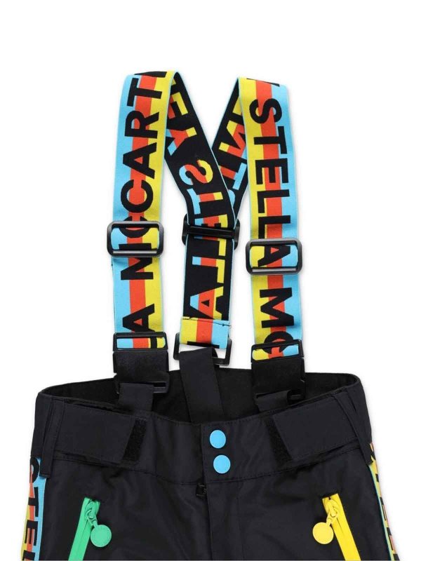 Stella McCartney Kids: Pantalones deportivos online - Pantalones Deportivos - Negro