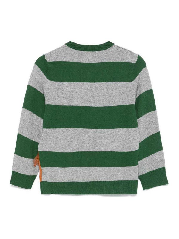 Stella McCartney Kids: Suéteres con cuello pico online - Suéter Cuello Redondo - Multicolor