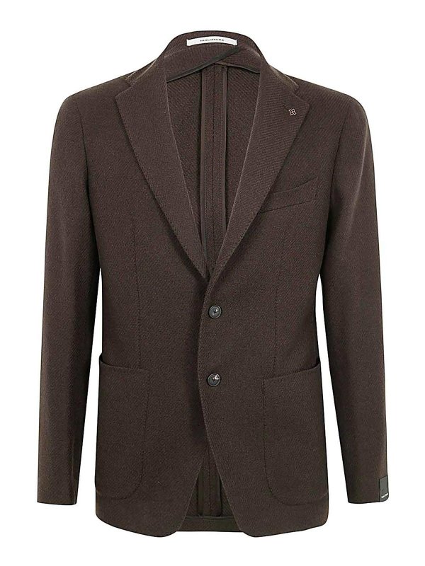 TAGLIATORE: Vestes de costume - Blazer - Marron