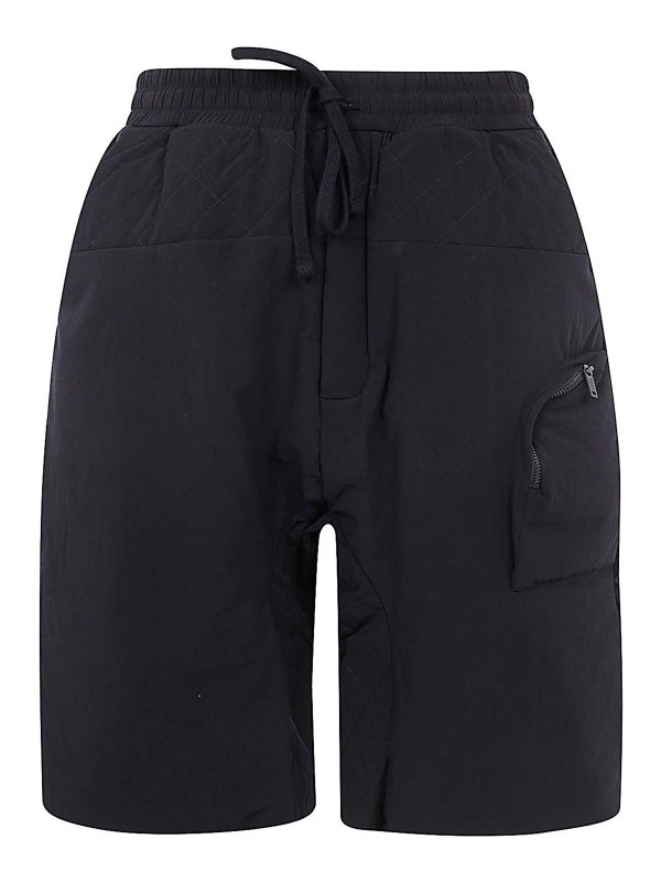 THOM KROM: トラウザーショーツ - ショートパンツ - 黒