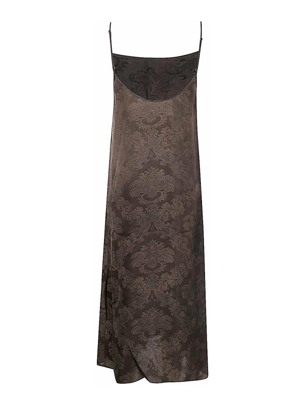 UMA WANG: ニーレングスドレス online - 膝丈ドレス - ブラウン