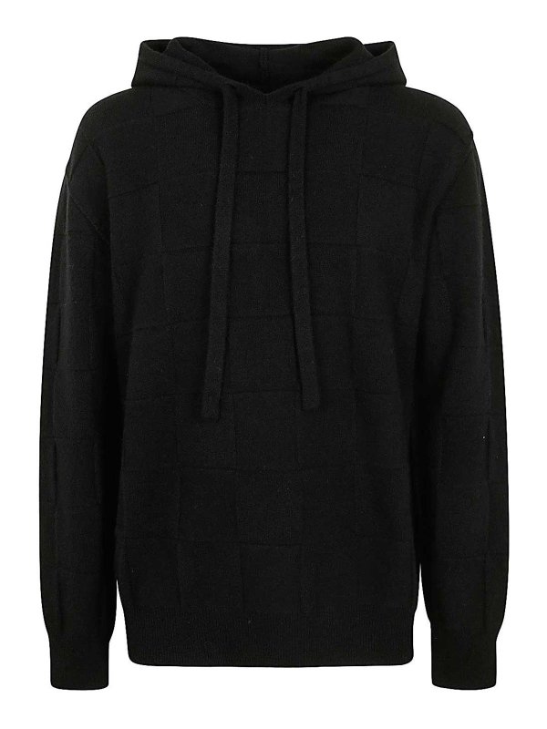 UMA WANG: Sudaderas y suéteres - Top - Negro