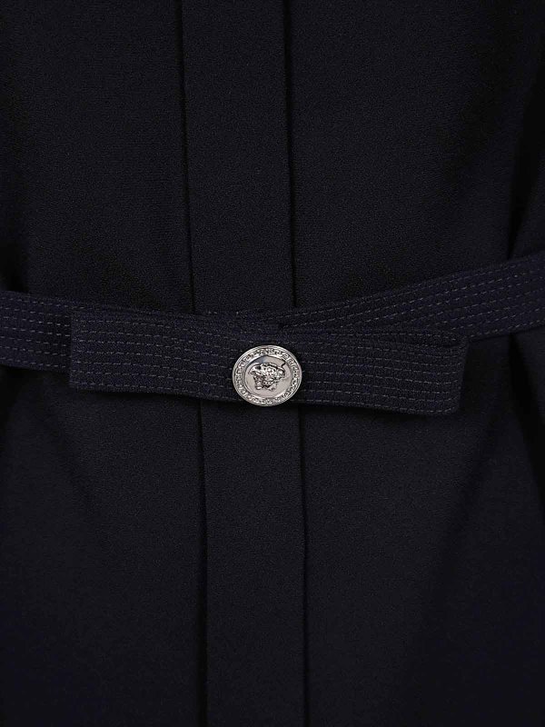 The Best Shops VERSACE: ニーレングスドレス - 膝丈ドレス - 黒