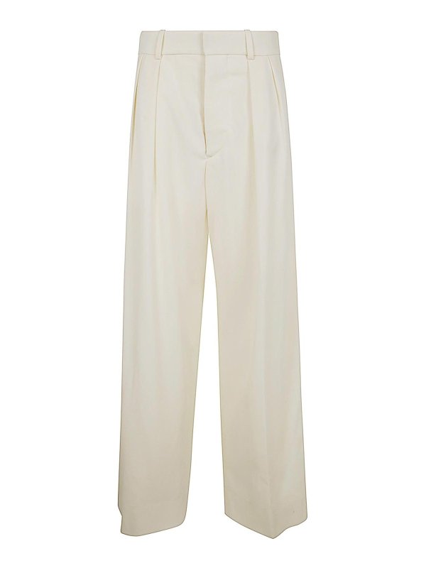 WARDROBE.NYC: Pantalons casual - Pantalons Décontractés - Blanc