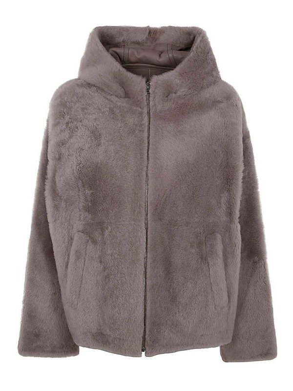 YVES SALOMON: casual jackets - 61Cm Agneau Lacon Jacket