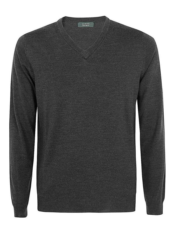 ZANONE: v necks - V-Neck Slim Fit