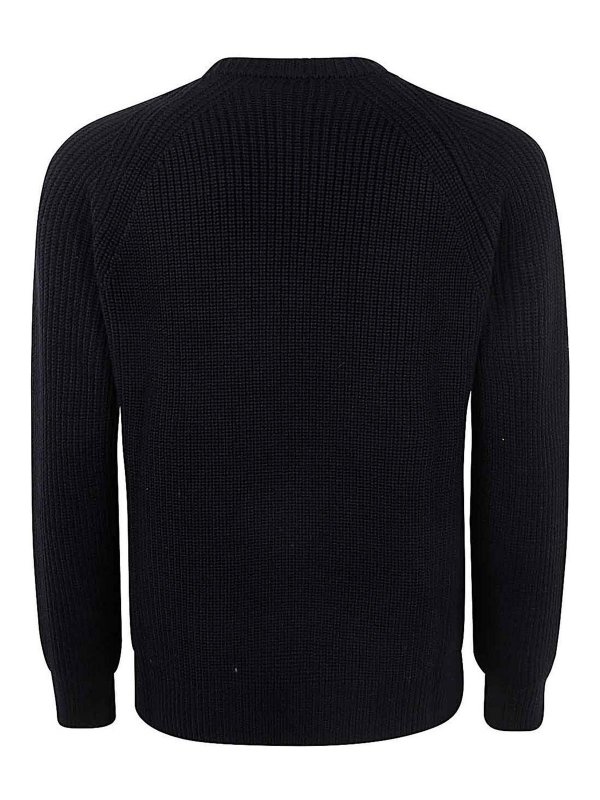 ZANONE: Suéteres con cuello pico online - Suéter Cuello Redondo - Negro