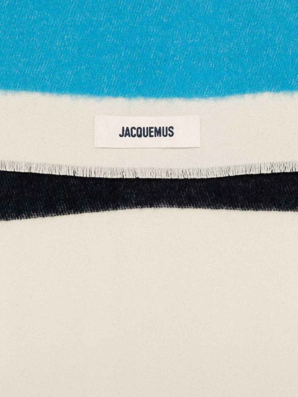 JACQUEMUS: スカーフ online - スカーフ - ブルー