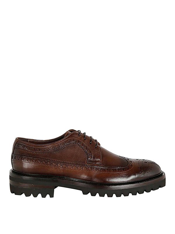 CORVARI: lace-ups shoes - Lace Up Horse Rubber Bottom