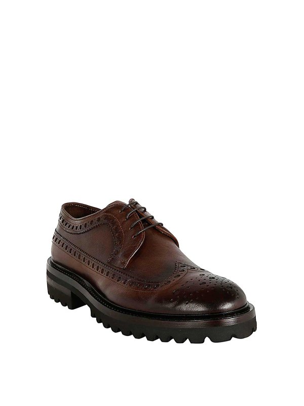 CORVARI: lace-ups shoes online - Lace Up Horse Rubber Bottom