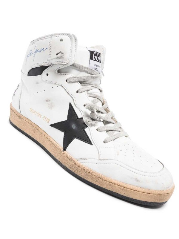 GOLDEN GOOSE: Chaussures de sport online - Baskets - Blanc