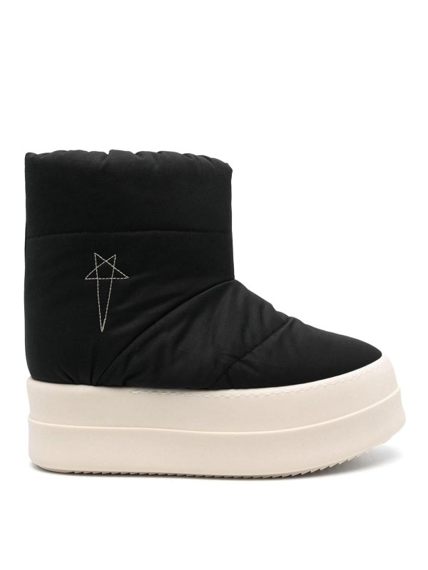 RICK OWENS: boots - Mega Bumper Low Lunar Boots