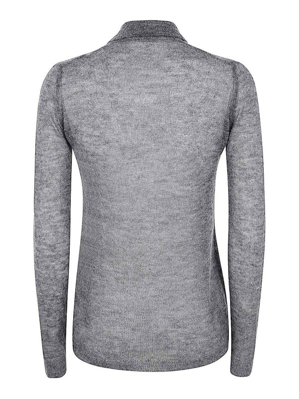 AURALEE: Cardigans online - Cardigan - Grau