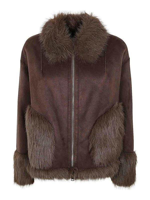 BETTA CORRADI: casual jackets - Pockets Zip Jacket