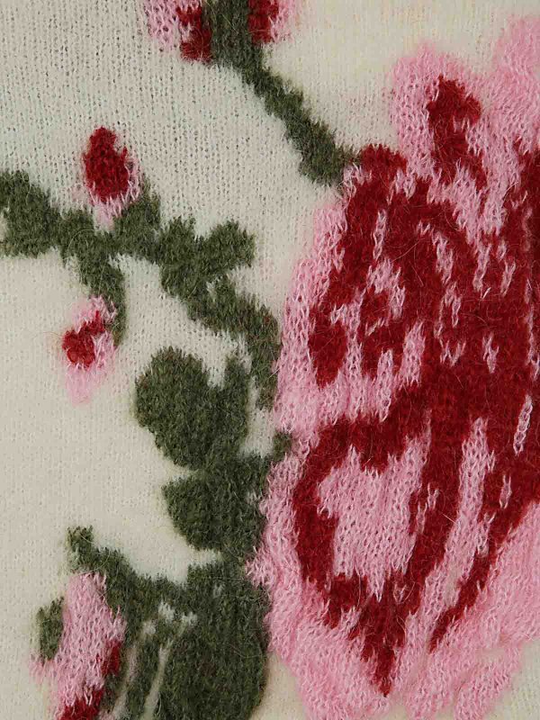 The Best Shops BLUMARINE: cardigans - Maxi Sweater Dahlia Cardigan