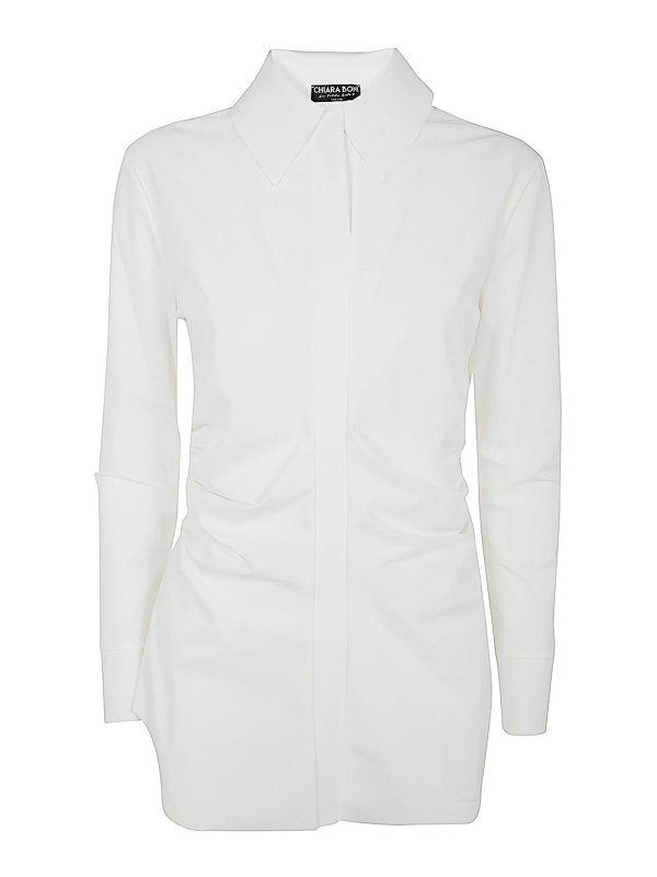 CHIARA BONI LA PETITE ROBE: Chemises - Chemise - Blanc