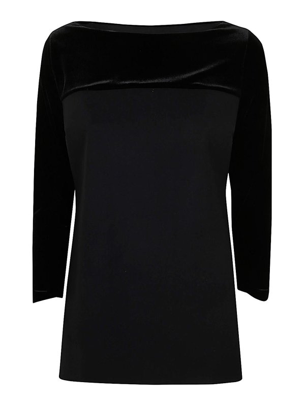 CHIARA BONI LA PETITE ROBE: Tops & Débardeurs - Top - Noir