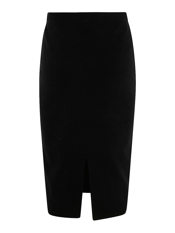 D.EXTERIOR: Knee length skirts & Midi online - Merinos Skirt