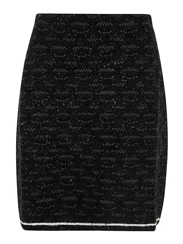 D.EXTERIOR: Jupes midi et au genou - Jupe Midi - Noir