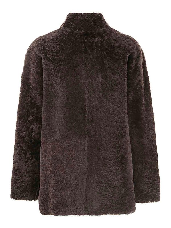DESA 1972: Abrigos de borreguito y piel  online - Abrigo De Piel - Marrón