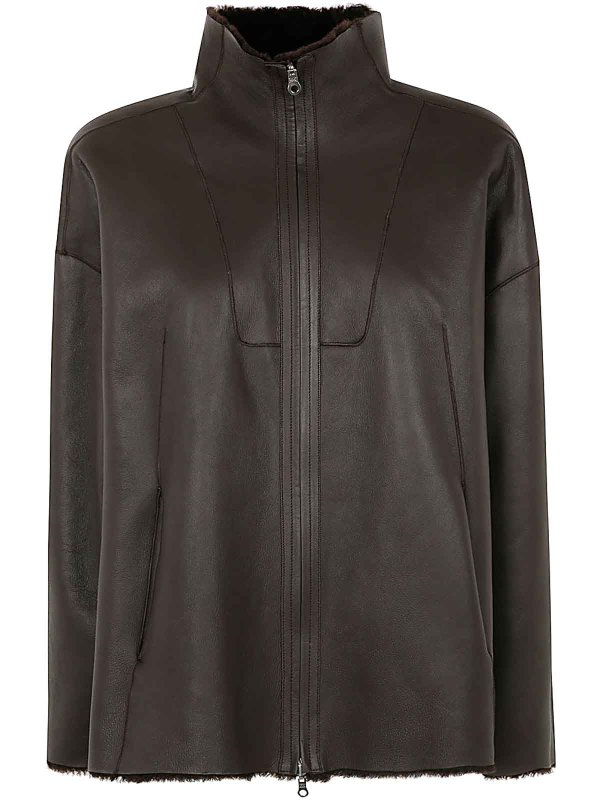 Abrigo De Piel - Marrón shop online: DESA 1972