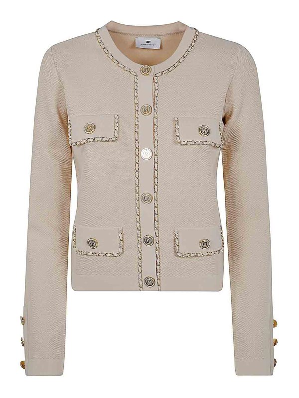 ELISABETTA FRANCHI: cardigans - Cardigan