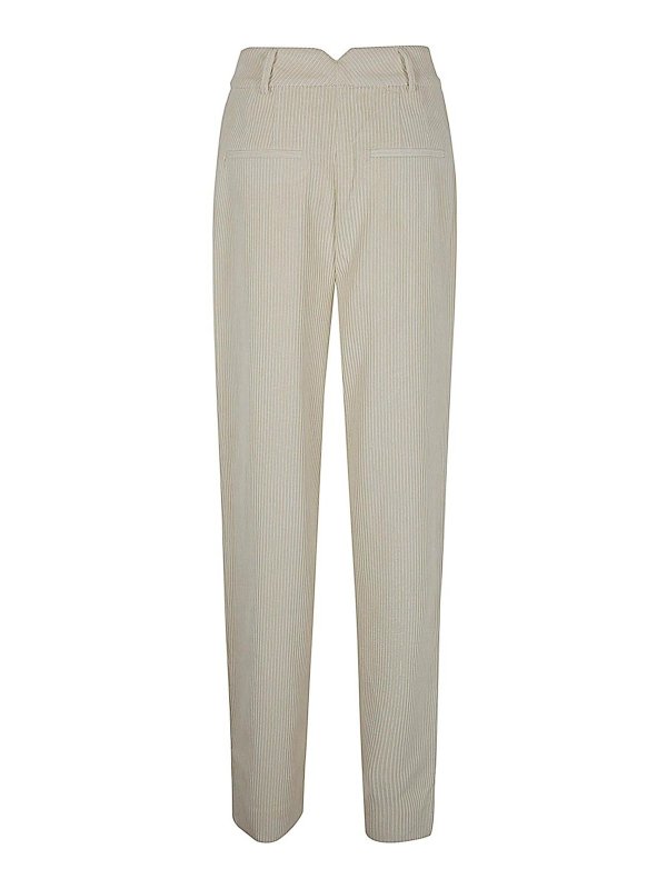 ESSENTIEL ANTWERP: pantaloni shorts online - Pantaloni di velluto a coste geranio