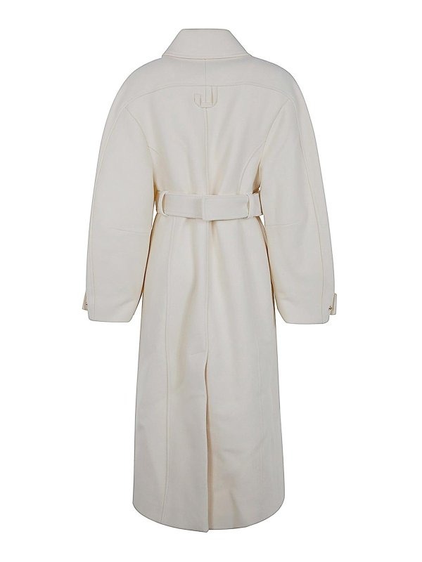 JACQUEMUS: Abrigos cortos online - Abrigo Corto - Blanco