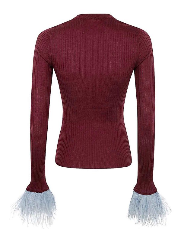 LA DOUBLEJ: Tops & Tank tops online - V-Neck High Kick Top